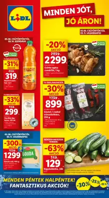 Lidl akciós újság