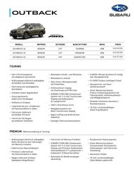 Subaru Flugblatt Seite 1