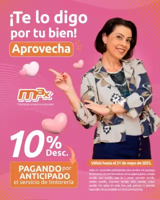 Catálogo Tintorerías Max (válido hasta 31-05)