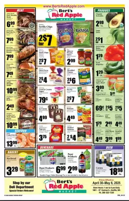 Bert's Red Apple Weekly Ad (valid until 6-05)