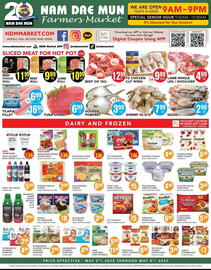 Nam Dae Mun Farmers Market Weekly Ad week 18 Page 1
