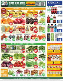 Nam Dae Mun Farmers Market Weekly Ad week 18 Page 2