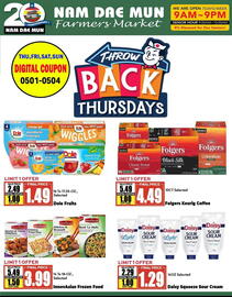 Nam Dae Mun Farmers Market Weekly Ad week 18 Page 5
