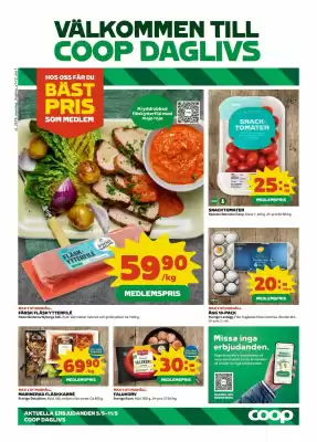 Coop Daglivs reklamblad (giltig till och med 11-05)