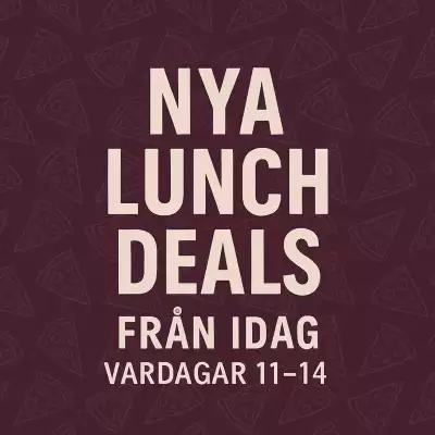 I Love Pizza reklamblad (giltig till och med 9-05)