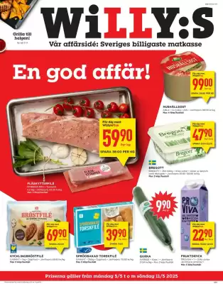 Willys reklamblad (giltig till och med 11-05)