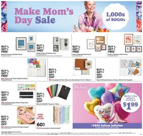 Michaels Weekly Ad week 19 Page 1