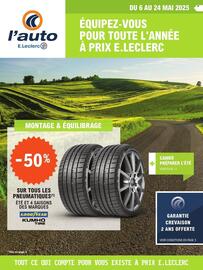 Catalogue E.Leclerc L'Auto page 1