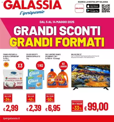 Volantino Galassia