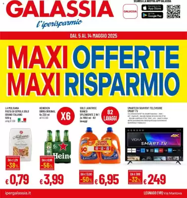 Volantino Galassia