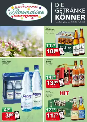 Getränkeparadies Gefromm Prospekt (gültig bis 10-05)