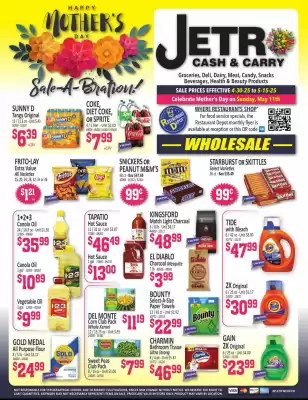 Jetro Weekly Ad (valid until 15-05)