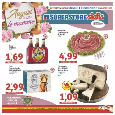 Volantino Sidis (valido fino al 11-05)