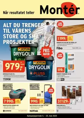 Montér Kundeavis (gyldig til 25-05)