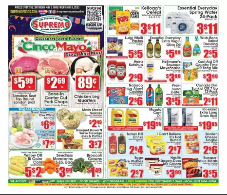 Supremo Foods Inc Weekly Ad (valid until 9-05)