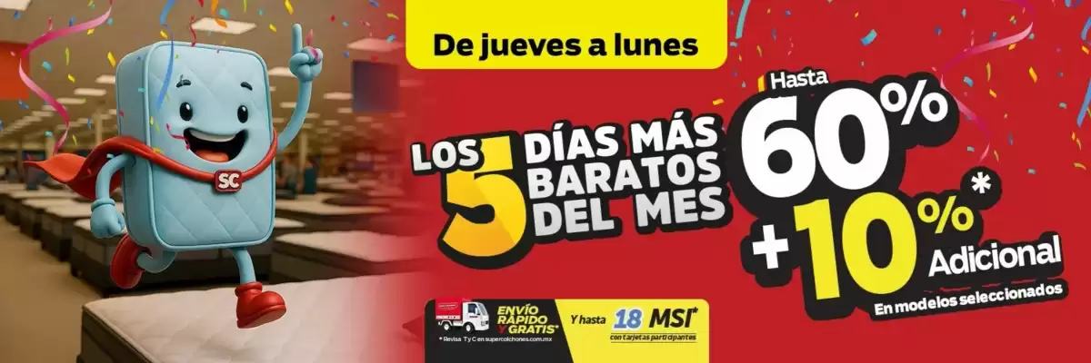 Catálogo Super Colchones (válido hasta 31-05)