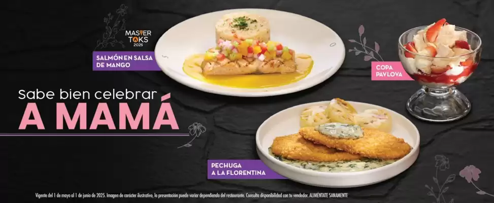 Catálogo Toks Restaurante (válido hasta 31-05)