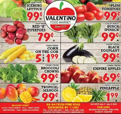 Valentino Food Market Weekly Ad (valid until 8-05)