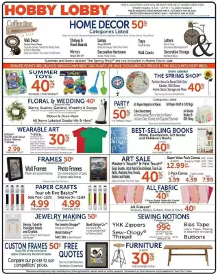 Hobby Lobby Weekly Ad (valid until 10-05)