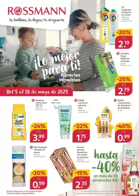 Folleto Rossmann (válido hasta el 18-05)