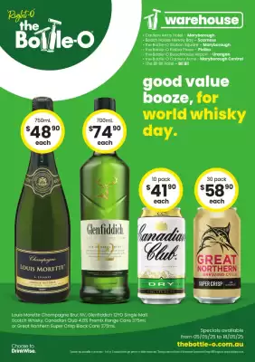 The Bottle O catalogue (valid until 18-05)