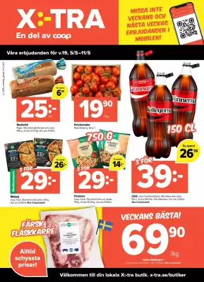 Coop Extra reklamblad (giltig till och med 11-05)