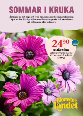 Blomsterlandet reklamblad (giltig till och med 11-05)