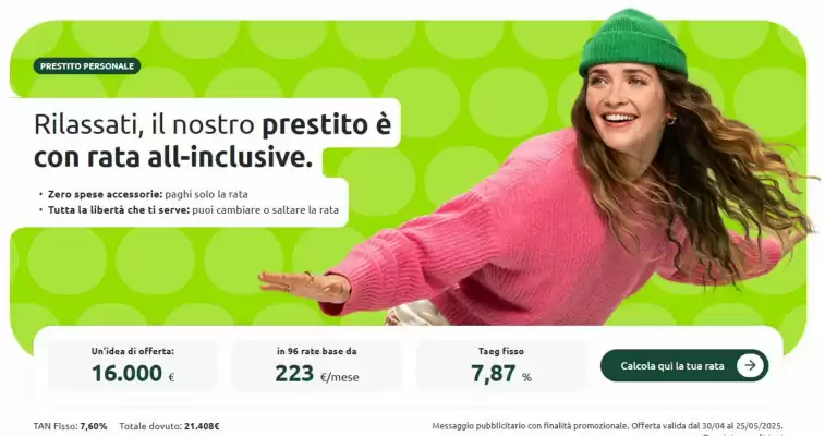 Volantino Findomestic (valido fino al 25-05)