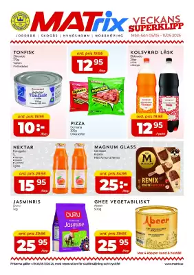 Matrix Butikerna reklamblad (giltig till och med 10-05)