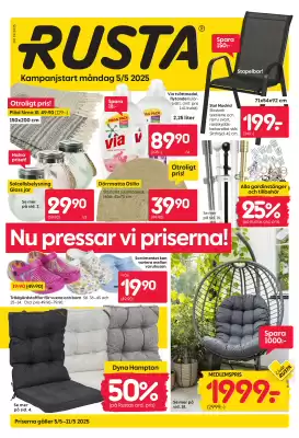 Rusta reklamblad (giltig till och med 10-05)