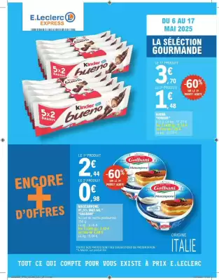 Catalogue E.Leclerc Express (valable jusqu'au 17-05)