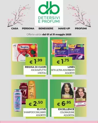 Volantino DB detersivi (valido fino al 31-05)