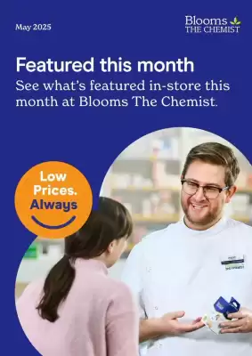 Blooms The Chemist catalogue (valid until 11-05)
