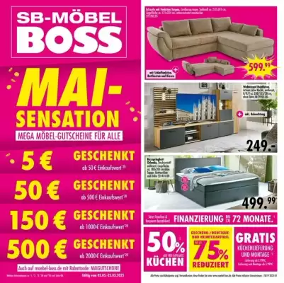 Möbel Boss Prospekt (gültig bis 25-05)