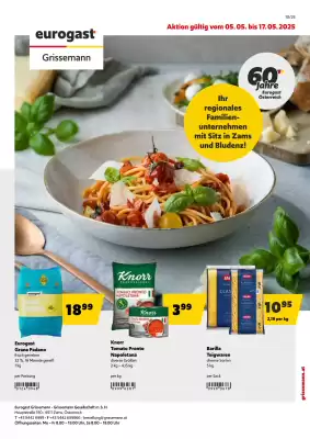 Eurogast Grissemann Flugblatt (gültig bis 17-05)