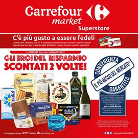 Volantino Carrefour Market Superstore Pagina 1