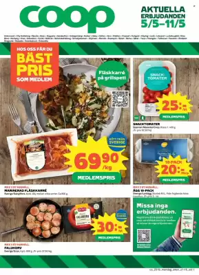 Coop reklamblad (giltig till och med 11-05)