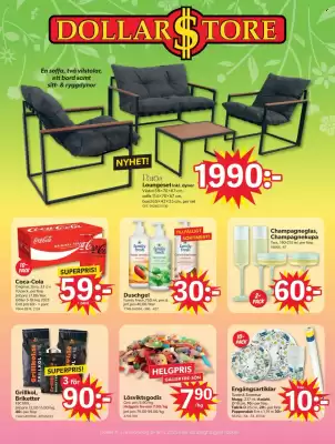 DollarStore reklamblad (giltig till och med 18-05)