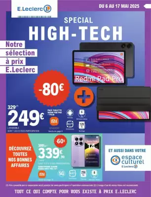 Catalogue E.Leclerc Espace Culturel (valable jusqu'au 17-05)