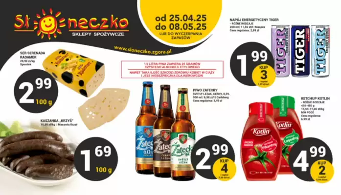Słoneczko gazetka (ważność do 8-05)