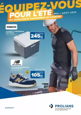 Catalogue Prolians (valable jusqu'au 31-08)