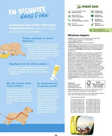 Catalogue Maxi Zoo page 54
