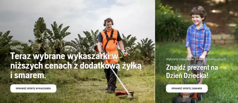 Husqvarna gazetka (ważność do 18-05)