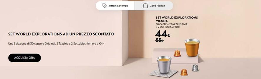 Volantino Nespresso Pagina 1