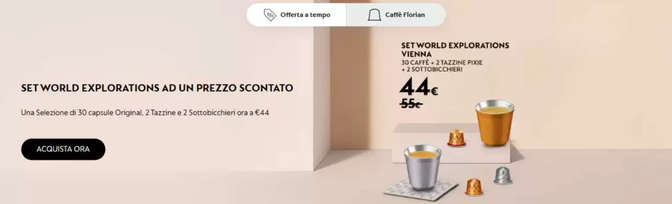 Volantino Nespresso (valido fino al 18-05)