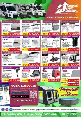 Volantino Camping Sport Magenta