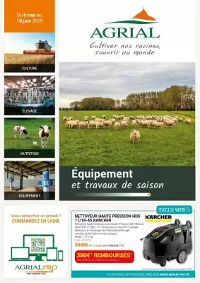 Catalogue Agrial (valable jusqu'au 10-06)