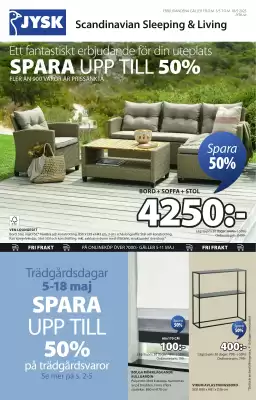 JYSK reklamblad (giltig till och med 18-05)