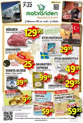 Matvärlden Tensta reklamblad (giltig till och med 10-05)