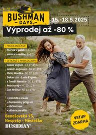 Bushman leták Strana 1